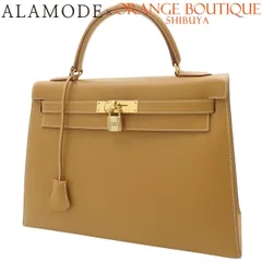 HERMES(エルメス) ケリー32 (外縫い) ゴールド ブラウン茶 アルデンヌ ゴールド金具 〇Z刻印 ハンドバッグ かばん カバン 鞄 レディース 40802171146【中古】【アラモード】 HERMES(エルメス) ケリー32 (外縫い) ゴールド ブラウン茶 アルデンヌ