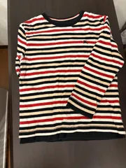 【120cm】BURBERRY(バーバリー) リバーシブル カットソー ロンT ボーダー