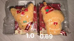 クロミ リトルツインスターズ) Sanrio クリスマス ポップアップ ジンジャーブレッド ぬいぐるみ キーリング COOKY キーホルダー