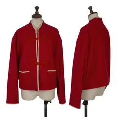 極美品 97SS⭐️コムデギャルソン テーラードジャケット 花柄レース レッド 2025年最新】ギャルソン 花 ジャケットの人気アイテム - メルカリ