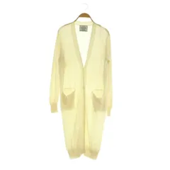 ジャーナルスタンダードレサージュ journal standard L'essage ロングカーディガン ニット Vネック シルク混 アイボリー /MY ■OS