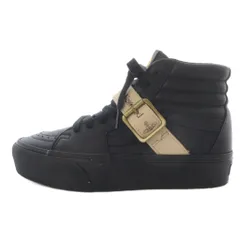 ヴィヴィアンウエストウッド Vivienne Westwood VANS SK8-Hi スニーカー ハイカット レザー US7 ブラック /YO1