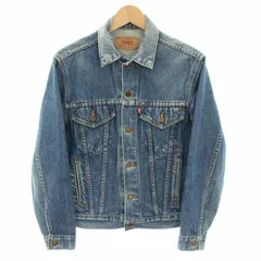 リーバイス Levi's 90s デニムジャケット ジージャン Gジャン アウター USA製 38 紺 ネイビー 70506-0216 /YT