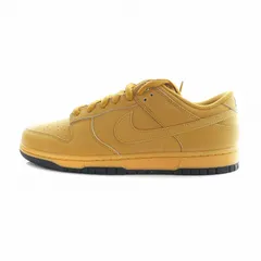 ナイキ NIKE ダンク ロー レトロ SE Dunk Low Retro SE Wheat Gum スニーカー タグ付き シューズ 靴 レザー ロゴ US10.5 28.5cm 茶 ブラウン HQ1932-700 ■GY18 /MQ