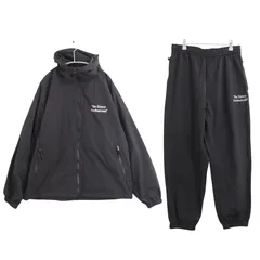 【中古A】The Ennoy Professional(ザエンノイプロフェッショナル) M メンズ セットアップ 24AW CPN Hoodie SET UP スタリスト私物 ナイロンジャケット ナイロンパンツ 黒 中古A 古着