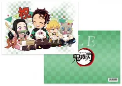 ufotable cafe 鬼滅の刃 コラボレーションカフェ 竈門炭治郎 誕生祭 2021 A4クリアファイル 竈門禰豆子 我妻善逸 嘴平伊之助 グッズ クリアファイル