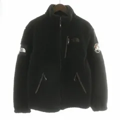 ザノースフェイス THE NORTH FACE ホワイトレーベル  RIMO FLEECE リモ フリースジャケット ワッペン ロゴ刺繍 M 黒 ブラック NJ4FL59L /MW ■GY18