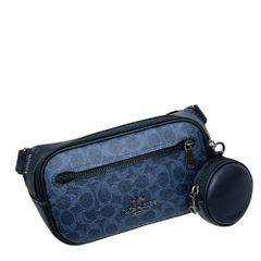 美品 】コーチ COACH エリアス シグネチャー ベルトバッグ ボディ