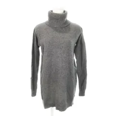 セオリーリュクス theory luxe 23AW ニット セーター タートルネック 長袖 カシミヤ 38 M グレー /AH13