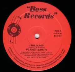 加12” Planet Earth / Carlton Harriso Lady In Red / Got To Find A Woman BR0487 Boss Records /00250
