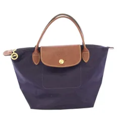 ロンシャン LONGCHAMP ル プリアージュ ハンドバッグ トートバッグ パープル /TK