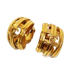 シャネル CHANEL 96P ココマーク イヤリング ゴールドカラー /KH ■OH
