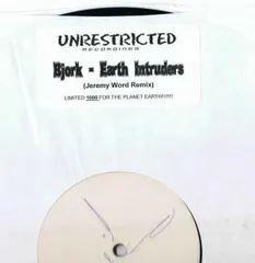 米12” Bjork Earth Intruders UNREST018 Unrestricted Recordi /00250