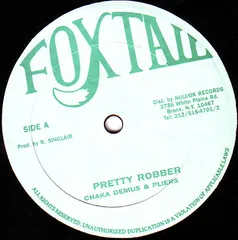 米12” Chaka Demus & Pliers Pretty Robber NONE Foxtail /00250