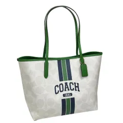 コーチ バッグ レディース COACH トートバッグ シグネチャー コーチ グラフィック シティ トート CBI79 IMY3I チョーク×ケリーマルチ