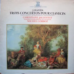 仏LP Christiane Jaccottet, Ensemble Joseph Haydn: Trois Concertos Pour Clavecin STU70989 Erato /00400