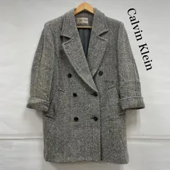 カルバン・クライン ヘリンボーン ツイード ウール ダブルブレステッド コート ヴィンテージ レディース L ISItems【USED】【古着】【中古】50148838のサムネイル
