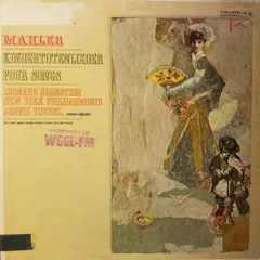 米LP Leonard Bernstein, New York Ph Mahler: Kindertotenlieder, Four Songs ML5597 COLUMBIA MASTERWORKS /00260