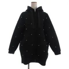 THE HANY × チェスティ Chesty THE HANY × 20th Chesty 美品 ジップパーカー パール装飾 黒 ブラック 1 のサムネイル