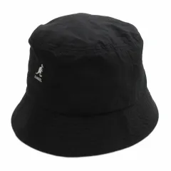 カンゴール KANGOL ウォッシュド バケット ハット ブラック XL 251114E 帽子のサムネイル