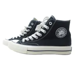 ヒステリックグラマー HYSTERIC GLAMOUR SIDE ZIP HIGHCUT ハイカット キャンバススニーカー シューズ サイドジップ 黒 ブラック 26cm IBO84 1123のサムネイル