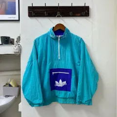 90s アディダス ハーフジップアップ プルオーバー レディース 10