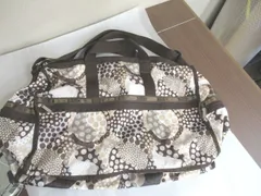 LeSportsac 　レスポートサック　 ボストンバッグ　大容量　ナイロン　２WAY　取り外し可能ショルダーストラップ付　　レスポ