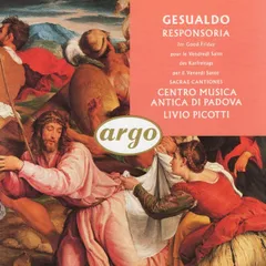 米CD Centro Musica Antica Di Padova Gesualdo : Responsoria / Sacrae Cantiones 4308322 ARGO /00110