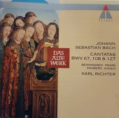 輸入CD Karl Richter J.S.Bach Cantatas BWV 67, 108 & 127 9031776142 TELDEC /00110