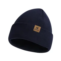 【新品】 [Pawinpaw] ニット帽 メンズ 冬 防寒 ビーニー 帽子 大きい おしゃれ 防寒 防風 保温 通気性 伸縮性 柔らかい 無地 レディース スキー スノボ 登山 通勤 通学 自転車 登山 アウトドア 春 秋 冬 (ネイビー) 0