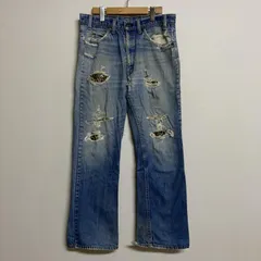 リーバイス Levi's オレンジタブ ジッパーフライ リメイク ダメージ加工 フレアデニムパンツ 20517-0217 メンズ 34インチ ISItems【USED】【古着】【中古】50110997