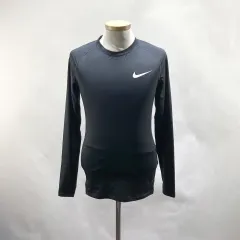 ナイキ ドライフィット メンズ スポーツ 長袖Tシャツ ブラック M ヴィンテージ