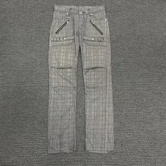 リー スリムフィット チェック パンツ v0237