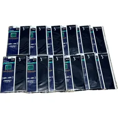 ATSUGI アツギ ハイソックス ブラック 無地 23-27cm 12足セット デイリービジネス 通勤 出張に 抗菌防臭 メンズ/紳士