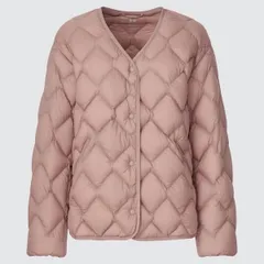 UNIQLO Ultra Light Down ユニクロ ウルトラライトダウンリラックスジャケット ウルトラライトダウン リラックスジャケット ウルトラライト ダウンジャケット ダウン ピンク ピンクブラウン S M L XL