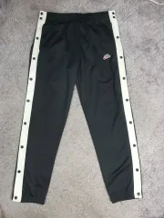 NIKE ナイキ ズボン ヘリテイジ ティアアウェイ ファー サイド ボタン トラック パンツ ブラック xl