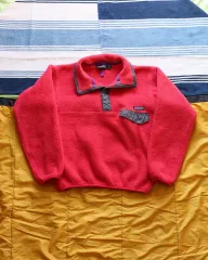 パタゴニア シンチラ 90s スナップT フリース (fire red)