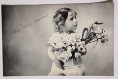 純白の匂い ― 静かな祈りの肖像 ルートランジェ フランス ヴィンテージ