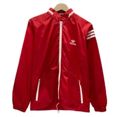 adidas　ナイロンジャンパー　80s vintage　80年代　ジャケット　アウター　フード収納　フルジップ　ワンポイント　ブランドロゴ　トレフォイル　刺しゅう　デサント社　ADS-200　日本製　スポーツ　古着