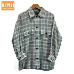 CHAPS RALPH LAUREN　チェックシャツ　長袖シャツ　トップス　レギュラーカラー　チェック　フロントポケット　日本製　アメリカントラッド　アイビーファッション　古着