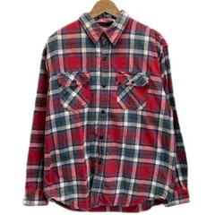 Levi's　RED TAB　ネルシャツ　フランネル　チェックシャツ　長袖　シャツ　コットン　チェック柄　アメカジ　古着