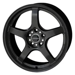 ホイール4本セット 17インチ 9J+38 5H-100 TRACER GTV ガンブラックのサムネイル