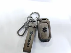 スズキ キーケース マットガンメタリック　グレー　全面保護　ジムニー 新型ハスラー スペーシア クロスビー
