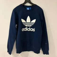 アディダス トレフォイル ネイビー スウェットTシャツ 90