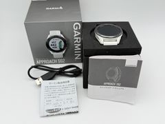 【美品】GARMIN Approach S62 ホワイト 保証残オマケ付 ガーミン アプローチ ゴルフウォッチ GPSナビ