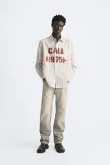 XL ザラ ストライプ シャツ