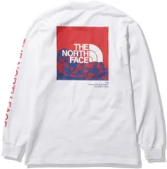 ザ・ノース・フェイス THE NORTH FACE アウトドア ロングスリーブスリーブグラフィックティー メンズ L/S Sleeve Graphic Tee 長袖 ロンT シャツ ロゴ入り レジャー デイリー  NT32344 W ホワイト