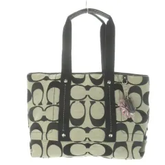 コーチ COACH トートバッグ 2way ショルダーバッグ キャンバス シグネチャー 黒 ブラック F16559 /CK28 ■GY18