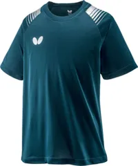 バタフライ Butterfly 卓球 Tシャツ エスプレ・Tシャツ 半袖 シャツ 練習着 トレーニング メンズ レディース 吸水速乾 伸縮 ストレッチ  46140 280 シルバー