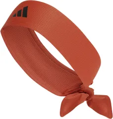 アディダス adidas テニス AEROREADY タイバンド メンズ レディース ヘアバンド 防止 汗 汗止め ジム トレーニング フィットネス ヨガ 吸汗性 ランニング ウォーキング  EVJ46 IC3564 プリラブドレッド/ブ